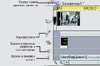 В Studio имеется три звуковых